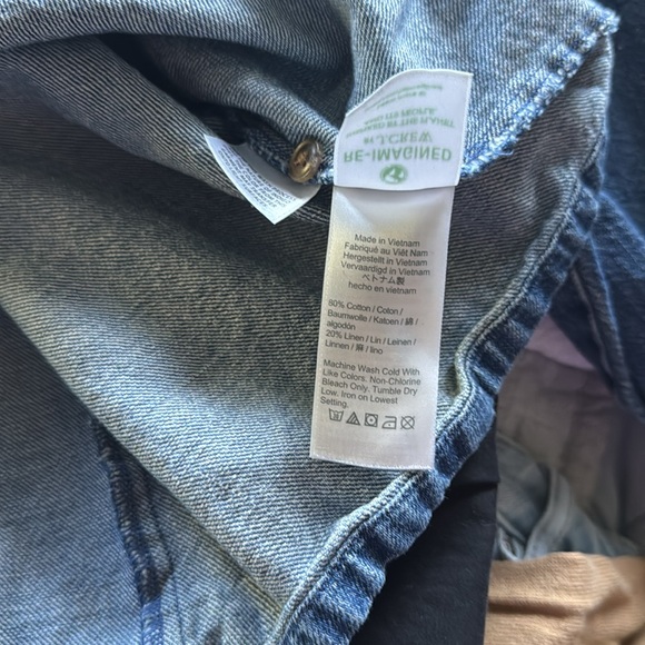 J Crew denim shirt, square neck -size small - Picture 5 of 5